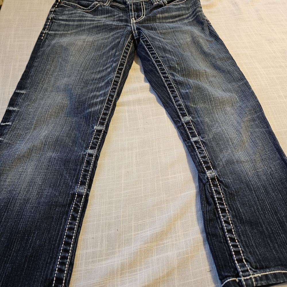 BKE Denim Jeans W 28 L 23 Gently Used Distressed Low Cut